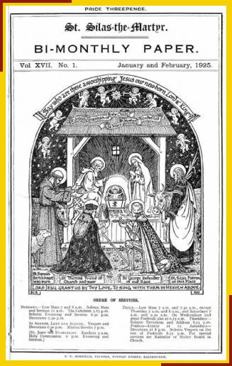 Drawing by Benjamin Boulter of the Nativity. This drawing has been used as a Christmas Card.