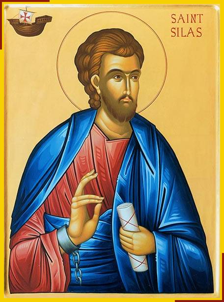 Icon of Saint Silas at St Paul's Church, Brighton