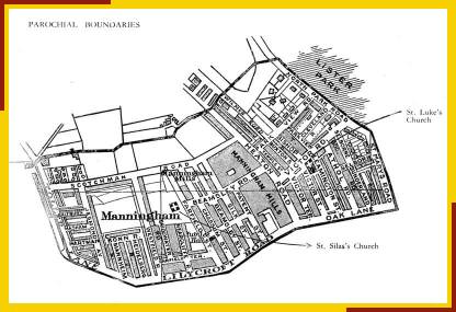 Map of Manningham