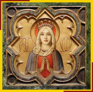 Ave Maria meditations dans images sacrée Panel_BVM_Lady_Chapel_AltarDscn3415