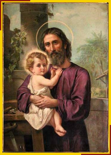 Joseph with Child Jesus 
