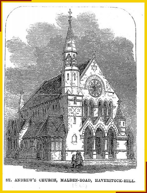 St Andrew, Malden Road, Kentish Town - 1867