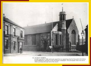 Postcard of S. Silas, Byker, taken 1912.
Supplied by Mike Donaldson