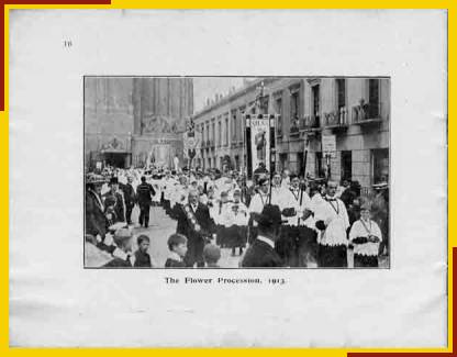 The Flower Procession, 1913.