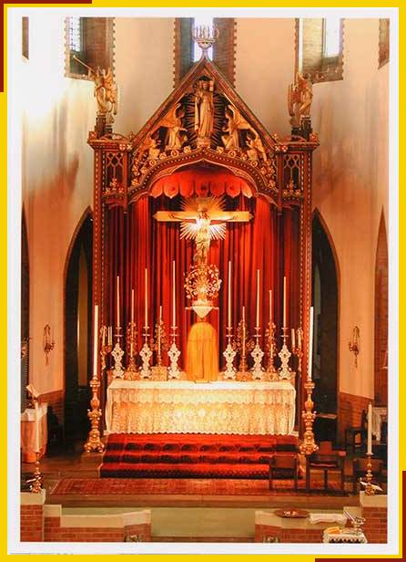 2. High altar & baldacchino